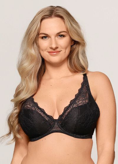 LingaDore beugelbeha met delicate elastische kant 