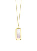 Ketting met echte parelmoer 