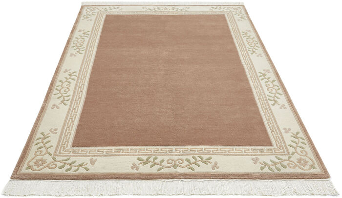 Handgeknoopte vloerkleedjes en tapijten ROSÉ
