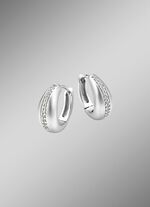 Oorringen zilver 925/- 