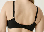 Naturana bh met voorgevormde cups ZWART