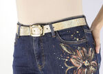 Leren riem 