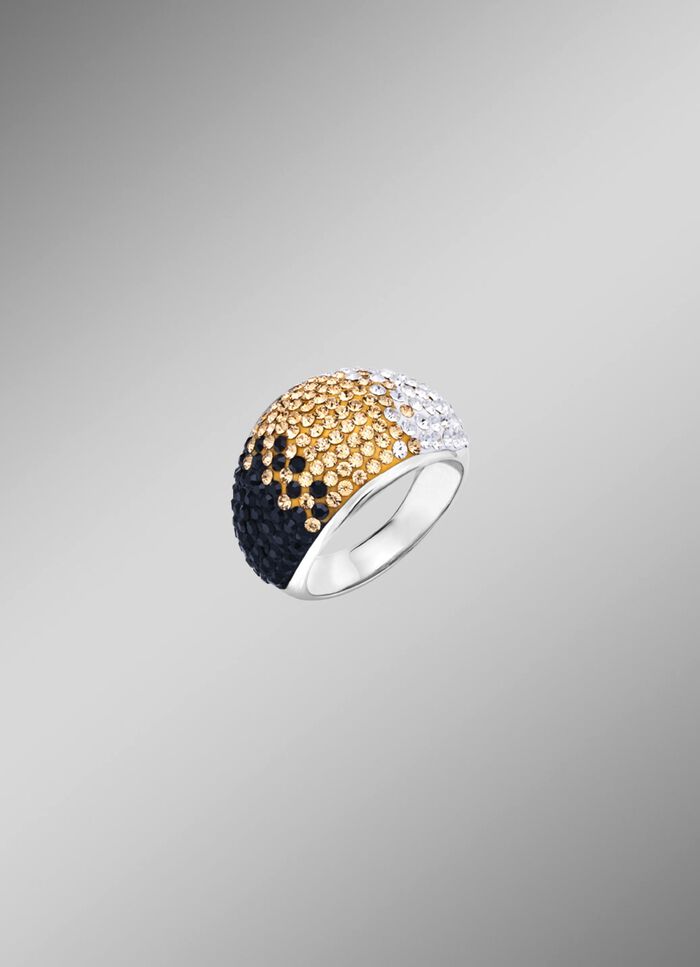 Schitterende damesring met Swarovski Elements 