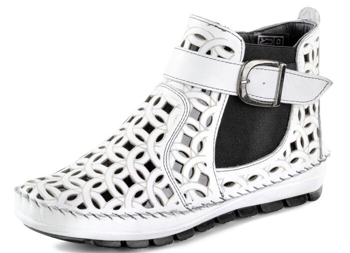 Gemini, zomerlaarzen voor dames, breedte G, met uitneembaar voetbed 