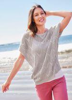 Pullovervest met zigzagpatroon 