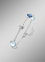 Tijdloze schoonheid: erwtenketting set met beh. kwarts 