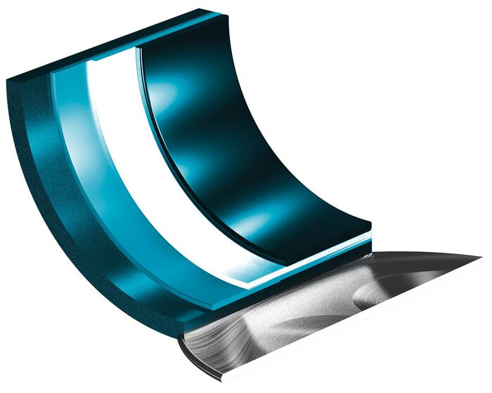 Meteor-pannenset met megaharde diamant-keramische antiaanbaklaag 