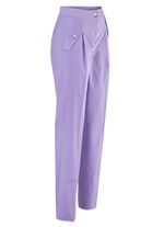 Broek met sportieve chic FLIEDER