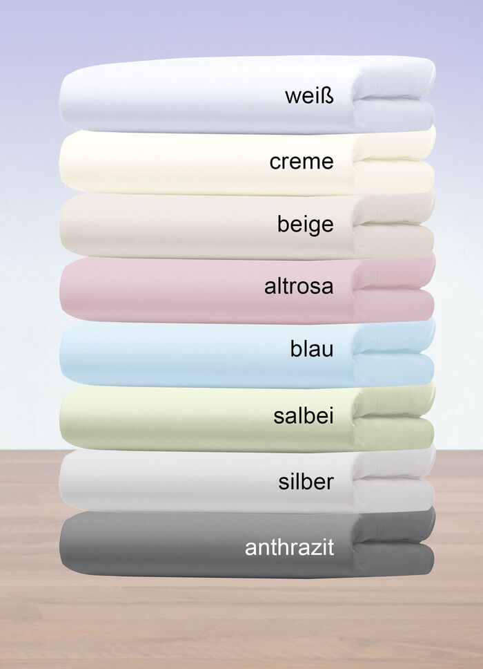 Jersey stretch elastaan hoeslakens Uitstekend van Florella BEIGE