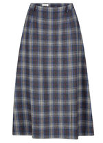 Rok met apart ruitdessin 