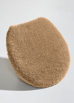 Badkamerset met ginkgo-bladmotief CAPPUCCINO