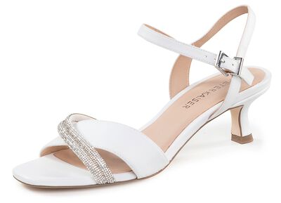 Peter Kaiser sandalen met strass steentjes 