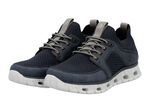 Rieker sneakers met elastische decoratieve vetersluiting DUNKELBLAU