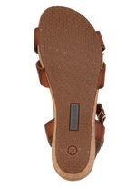 Josef Seibel, lichte damessandalen, breedte G, gemaakt van leer 