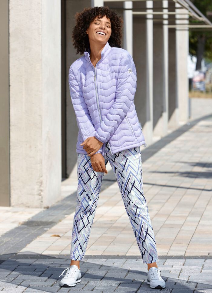 Broek in 7/8-lengte met een eigentijds design 