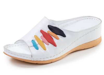 Gemini, trendy damesmuiltjes, breedte G, met elastische band 