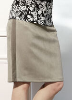 Rok in suède-look 