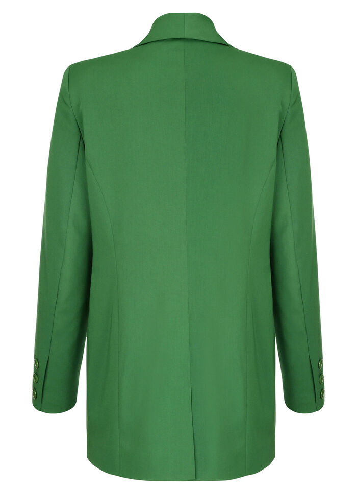Blazer met sjaalkraag 