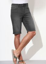 Denim bermudashort in 3 kleuren 