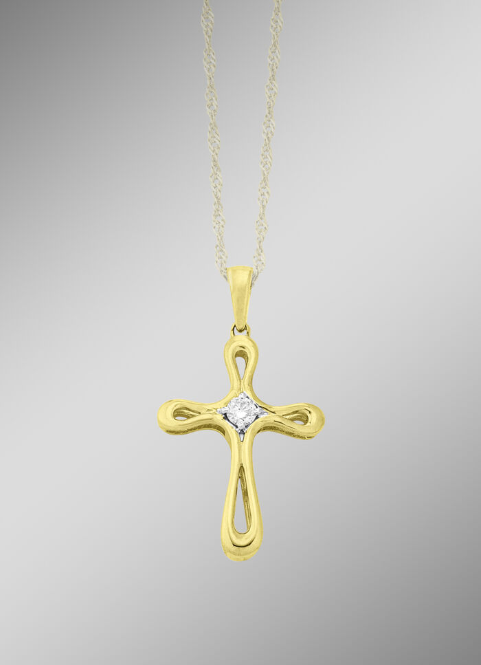 Klassieke kruis-kettinghanger 