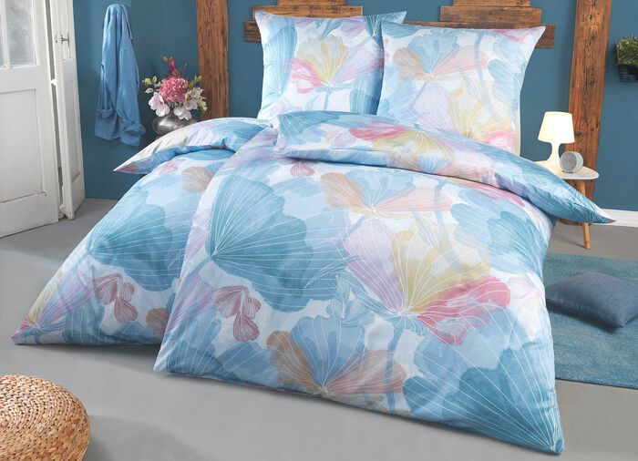 Dubbelzijdig bedrukt beddengoedset in Mako satijnkwaliteit 