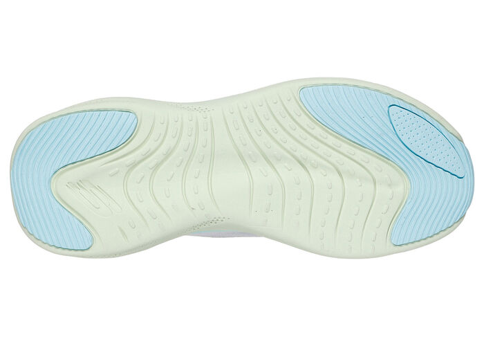 SKECHERS Sneaker met gegoten instaphielplaat EISGRAU-MULTICOLOR