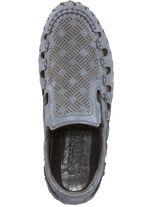 Gemini, zomerse herenpantoffels, met elastische band JEANSBLAUW