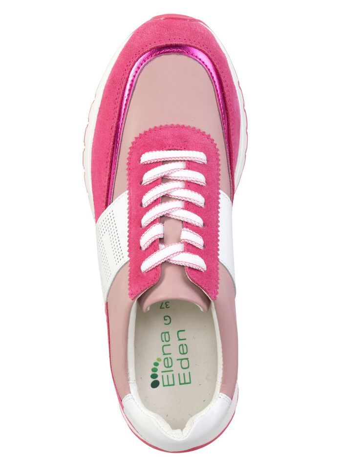 ELENA EDEN sneakers met decoratieve perforatie 