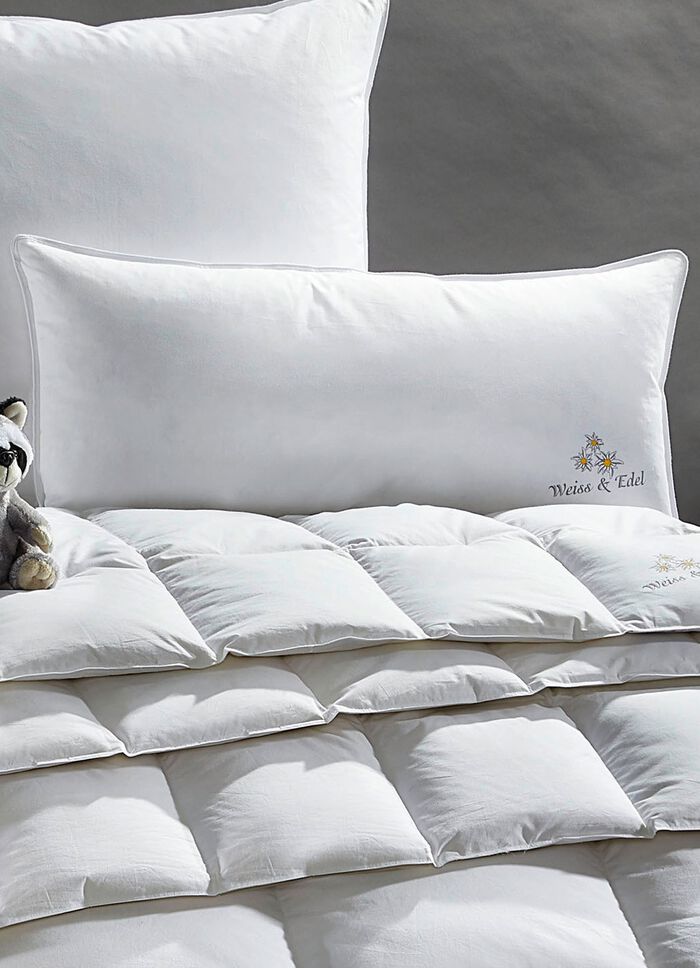 4-seizoenskussen wit &amp; elegant van OBB, made in Germany 