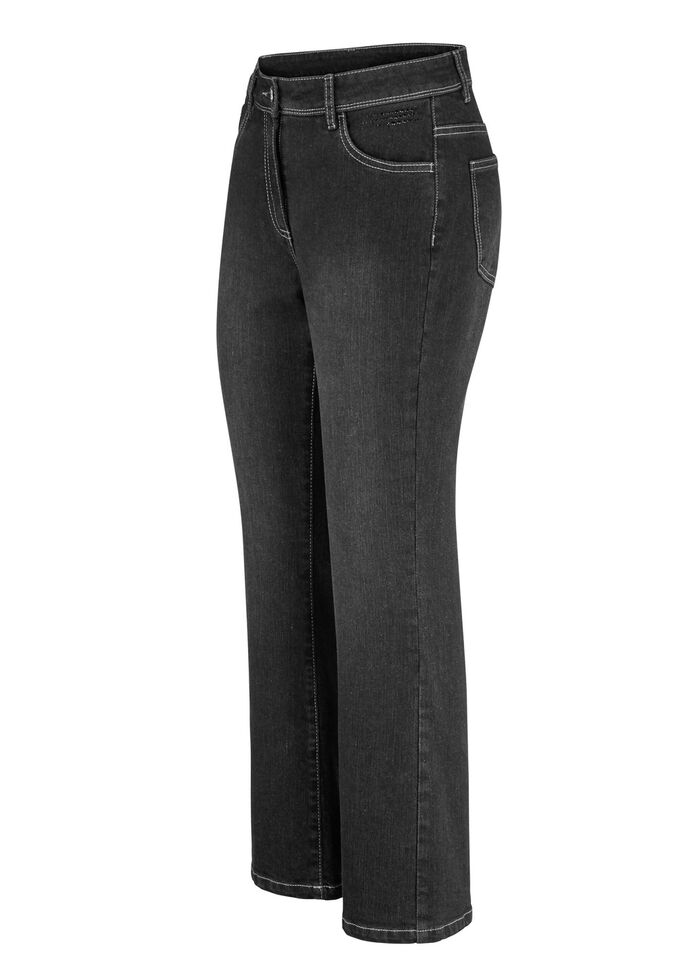 Bootcut-jeans ZWART