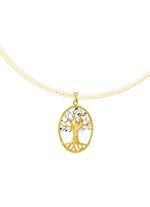 Mooie boomhanger in tweekleurig 