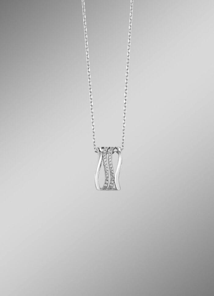 Elegante hanger met ketting 