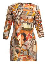 Gebreide tuniek in fijn breisel 