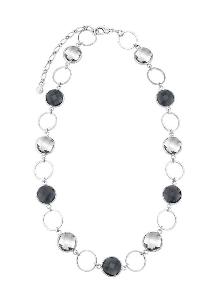 Sieradenset, 3-delig, met kristalstenen 