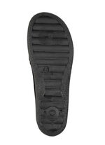 Slippers van luchtig, elastisch textielmateriaal SCHWARZ
