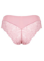 Naturana slipje met delicate elastische kant ROSÉ
