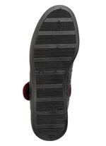 Clipschoen gemaakt van zacht vilt GRIJS