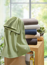 Wafelpique badstof serie van katoen ECRU