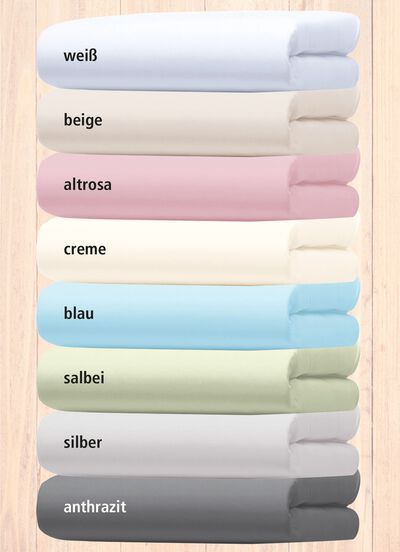 Jersey stretch elastaan hoeslakens deluxe in hoge kwaliteit 