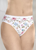 Drie-pack slip met kleurrijk bloemendessin 