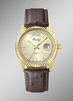 Hoogwaardig prestige quartz herenhorloge 