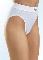 Sloggi set van twee mini-tailleslips WIT