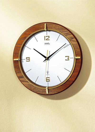 ‘AMS‘ wandklok met draadloos uurwerk 