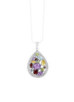 Tijdloze schoonheid: set van diamant en edelsteen 