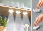 LED lampenset, 3 stuks met afstandsbediening 