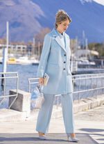 Korte jas met reverskraag 