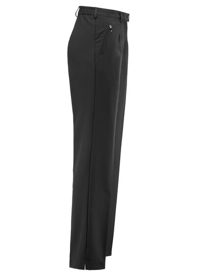 Broek met ritsen aan de zijzakken 