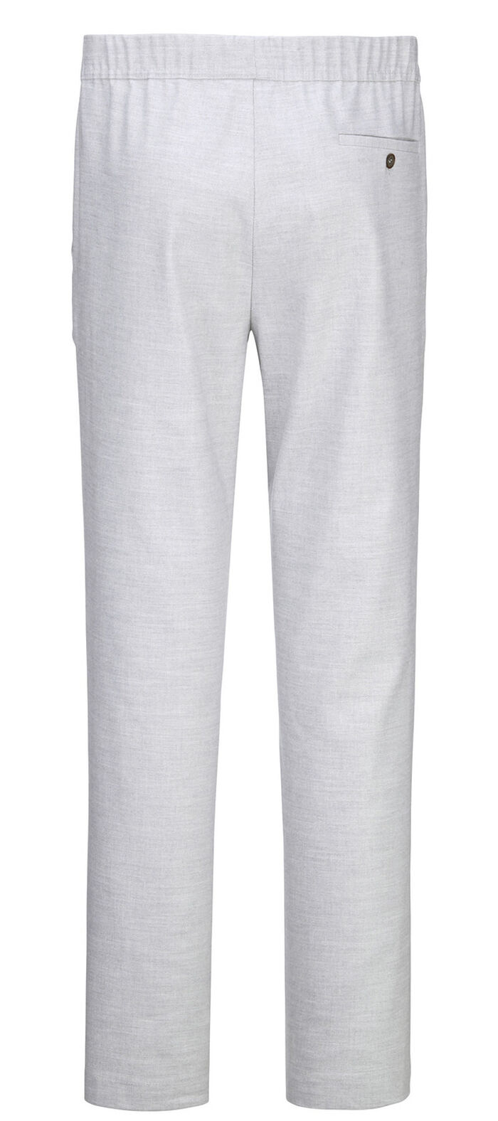 Slip-on broek "Klaus Models" in 3 kleuren LICHTGRIJS GEMÊLEERD