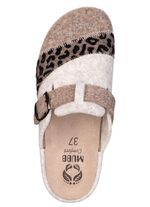 Mubb, klassieke damespantoffels, breedte H, met uitneembaar voetbed 