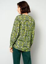 Slip-on blouse met een geweldig design 